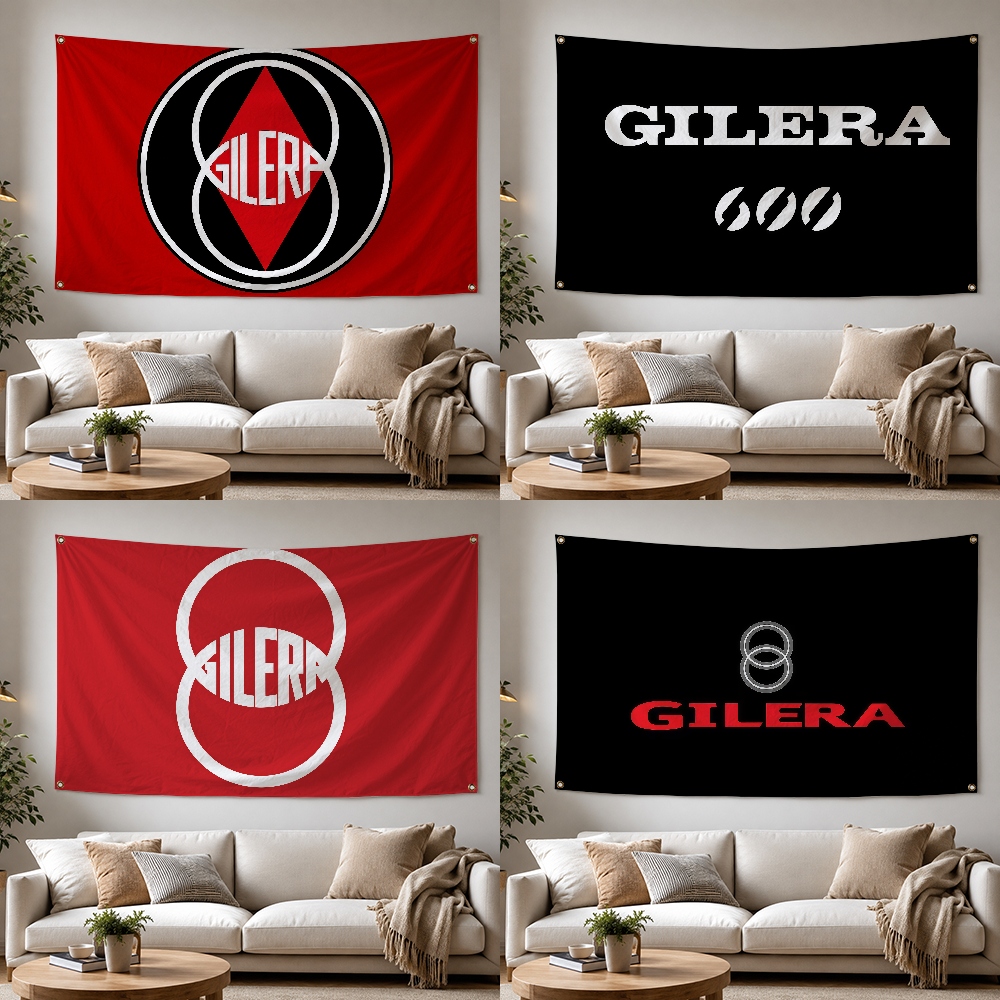 Outdoor Camping Brands - Флаг G-Gilera Moto для улицы, для