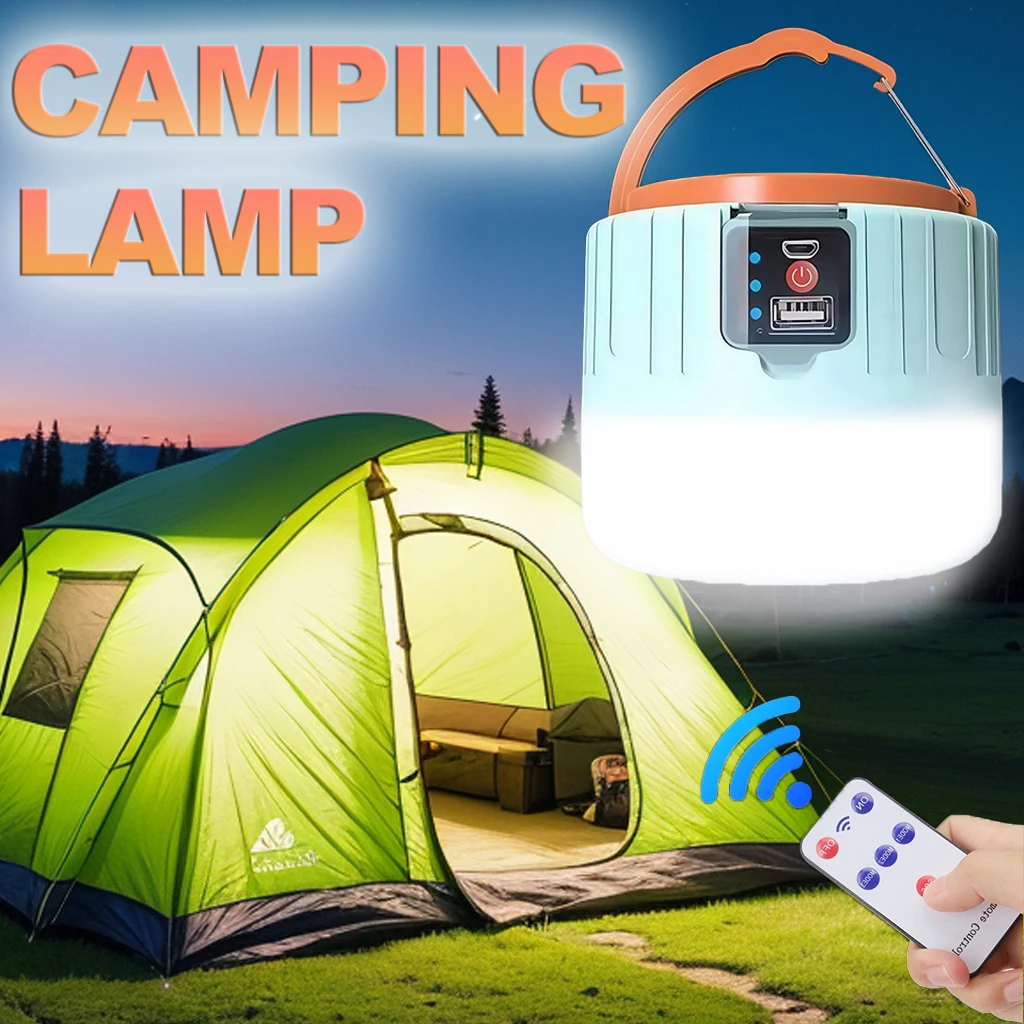 Outdoor Camping Lantern - Солнечный фонарь для кемпинга, перезаряжаемый светодиодный