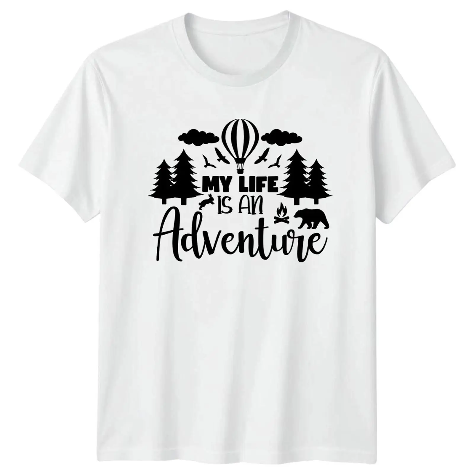 Outdoor Und Camping - Футболка «Мою жизнь можно сравнить с