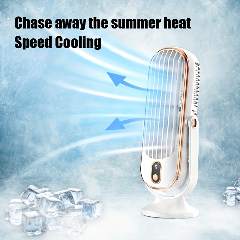 Outdoor Camping Fan - Портативный стильный вентилятор с двумя моторами,