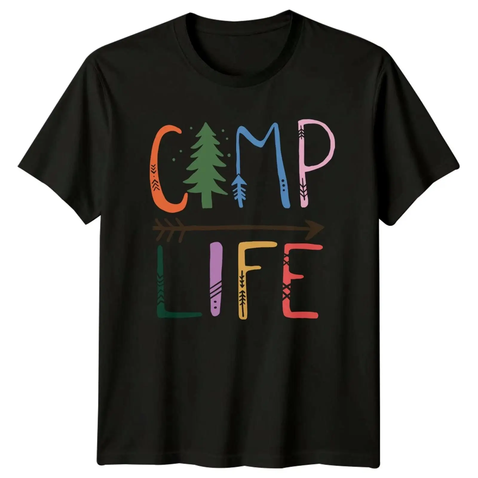 Outdoor Und Camping - Футболка Camp Life в стиле рустик