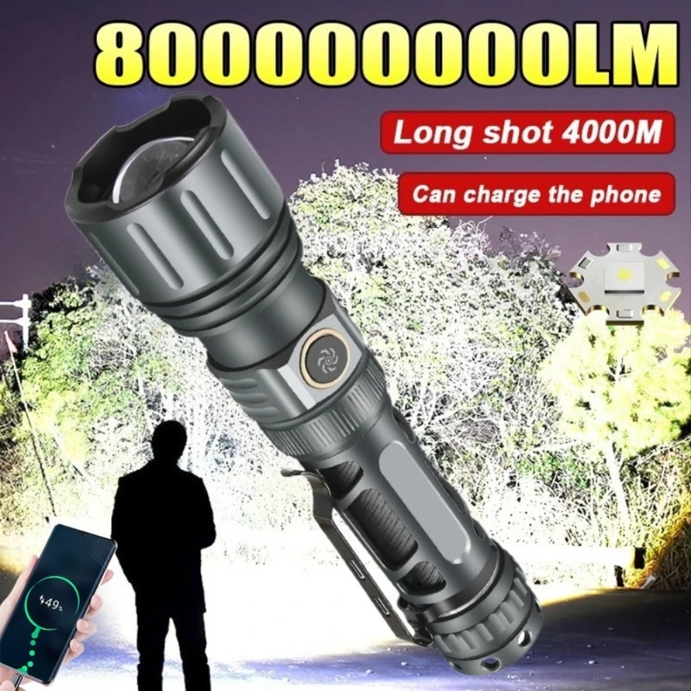 Outdoor Camping Lantern - Суперяркий портативный перезаряжаемый светодиодный фонарь, тактический