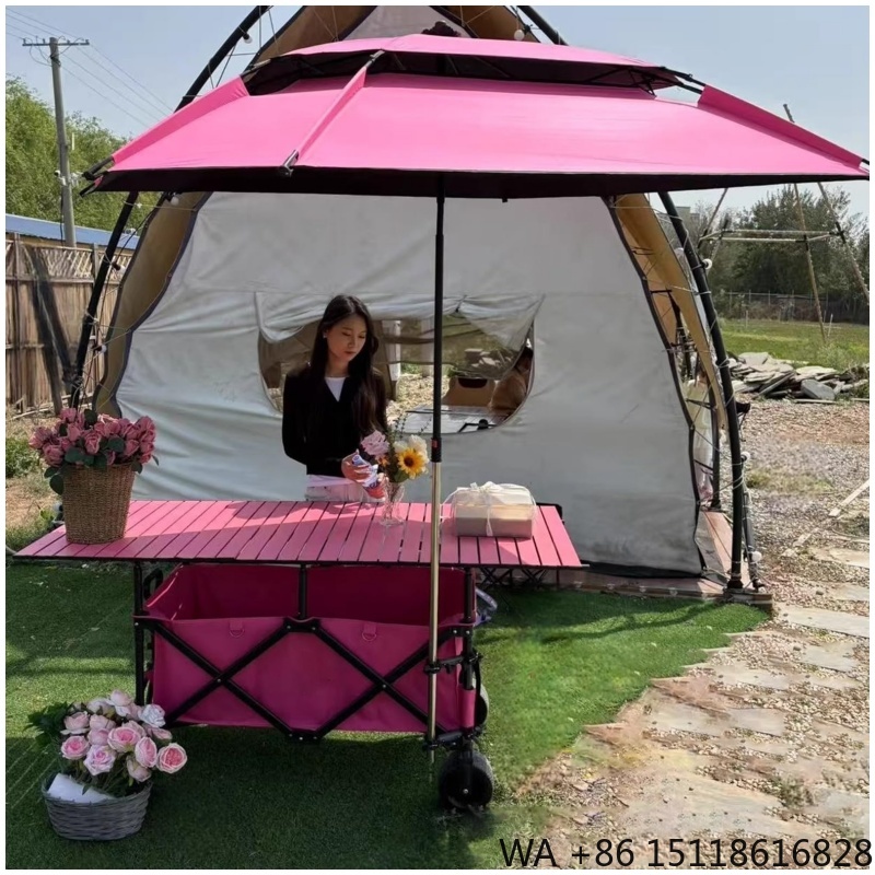 Outdoor Camping Canopy - Складная тележка 420 л, высококачественная, 4-позиционная,