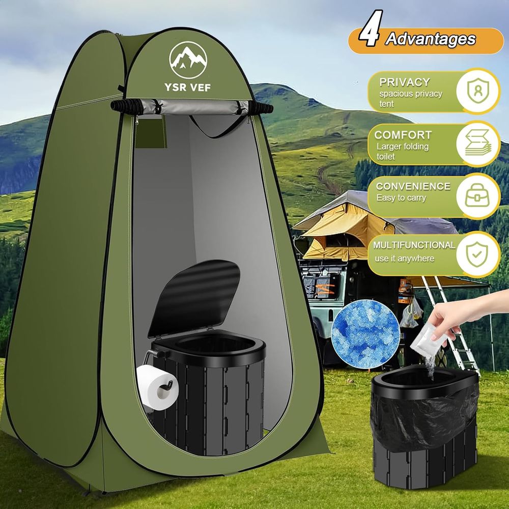 Портативный туалетный набор, п – обзор и цена Outdoor Camping
