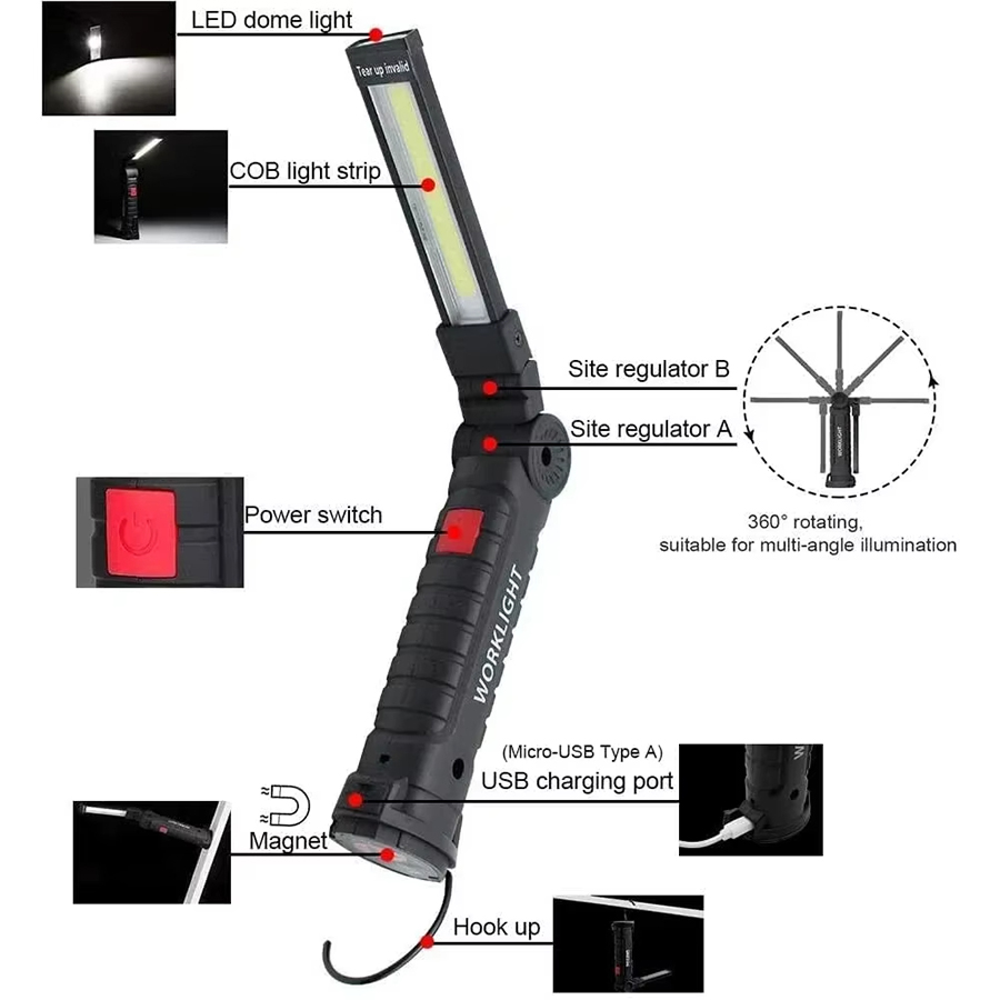 Портативный светодиодный фонар – обзор и цена Outdoor Camping Lantern