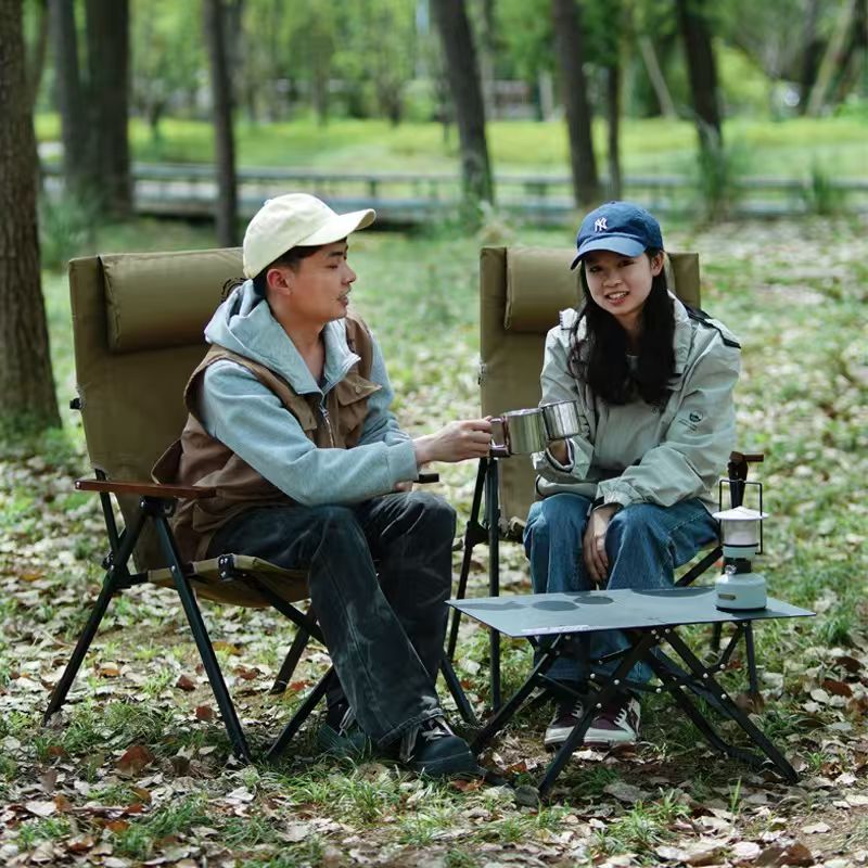 Складное кресло-шезлонг с высо – обзор и цена Outdoor Camping Lounge Chairs