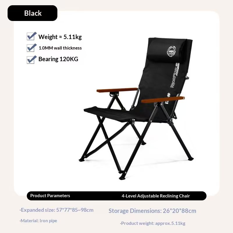 Складное кресло-шезлонг с высо – обзор и цена Outdoor Camping Lounge Chairs