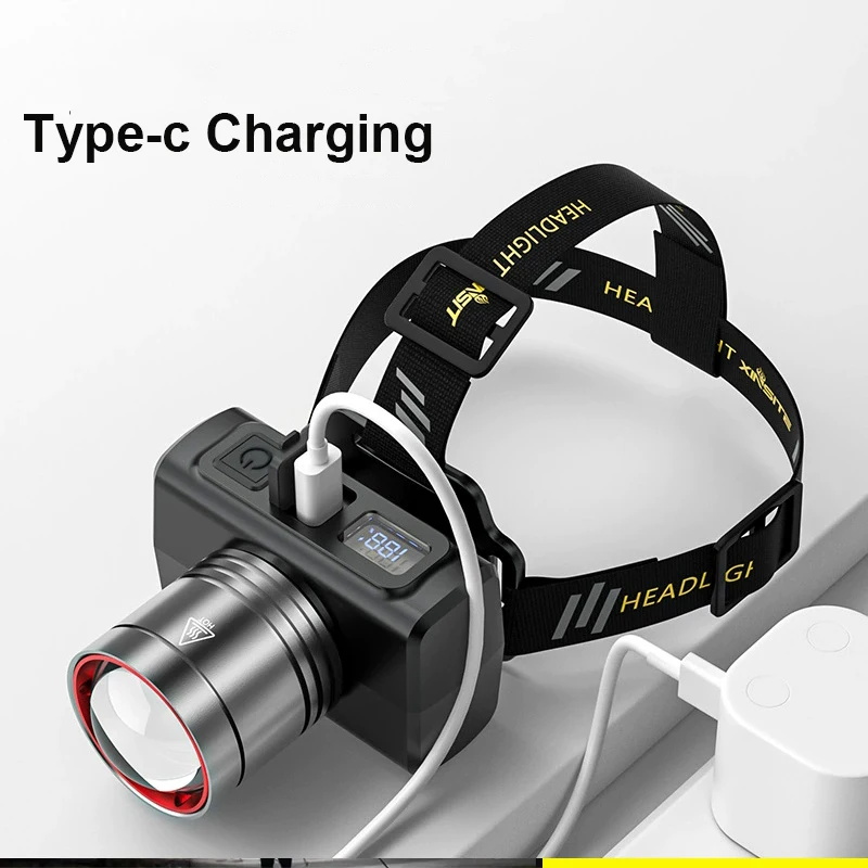 Налобный фонарь LED 2026 с дат – обзор и цена Outdoor Camping Lantern