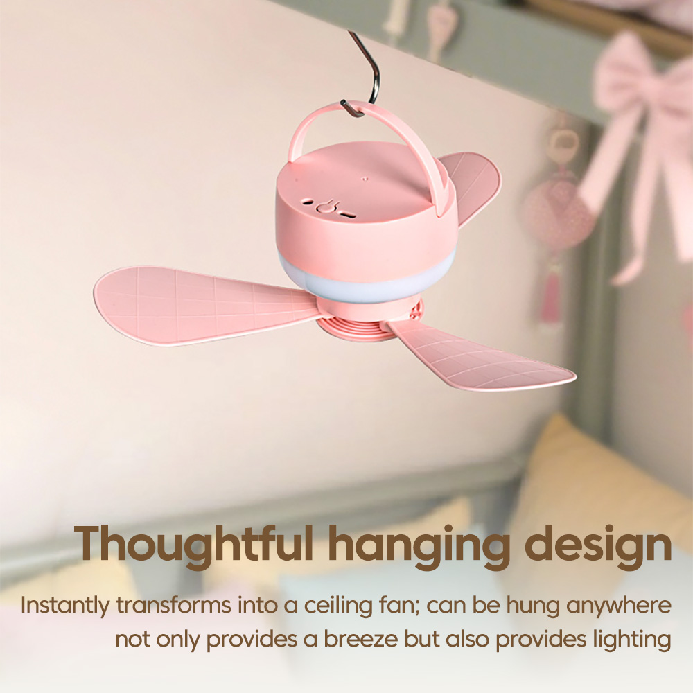 Портативный мини-вентилятор с  – обзор и цена Outdoor Camping Fan