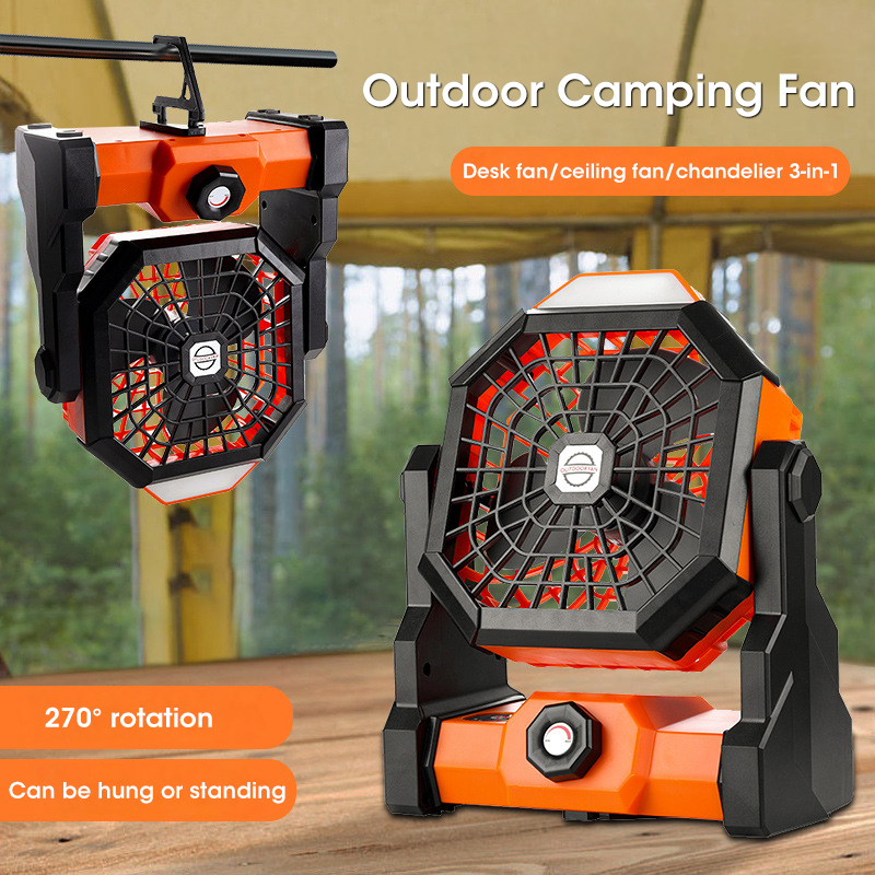 Вентилятор для кемпинга 10000  – обзор и цена Outdoor Camping Fan