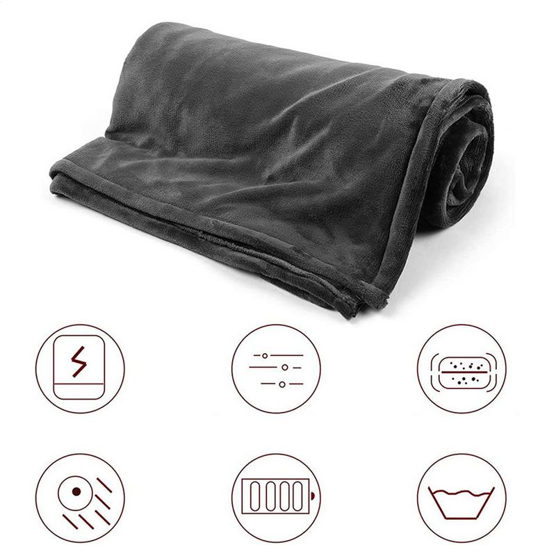Шаль с подогревом, электрическ – обзор и цена Outdoor Camping Heated Blanket