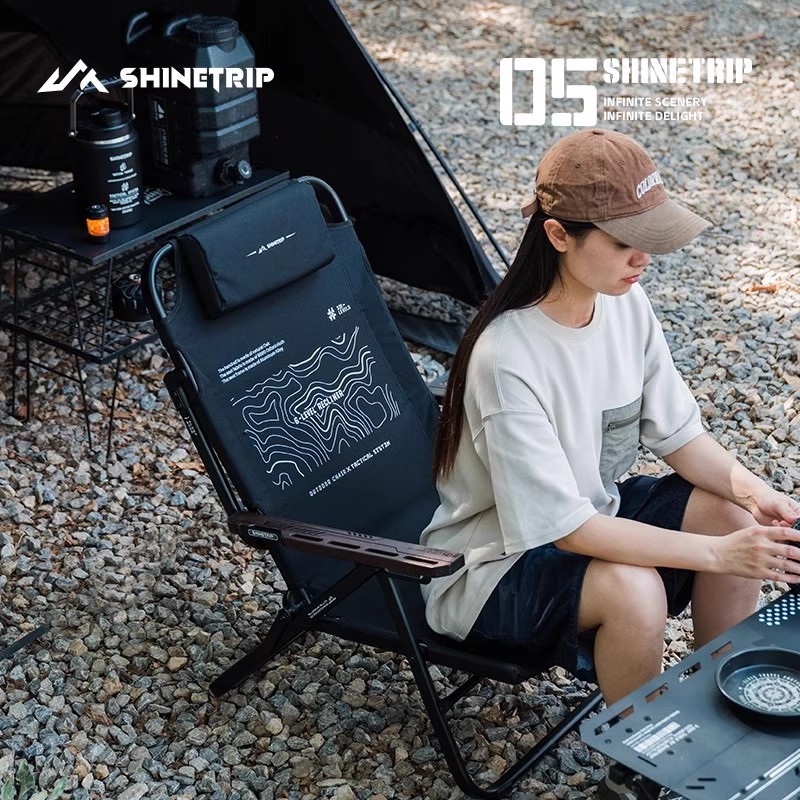 ShineTrip уличное складное кре – обзор и цена Outdoor Camping Lounge Chairs