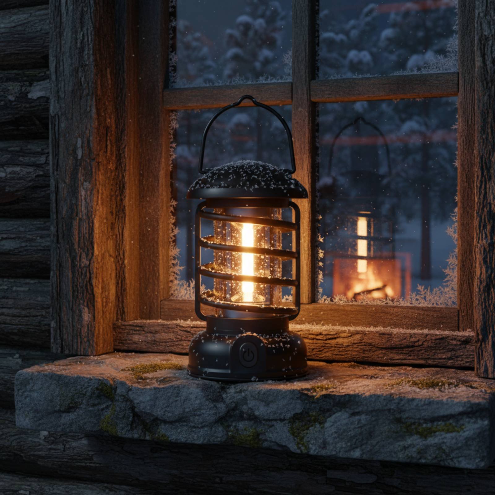 Ретро-фонарь для кемпинга с дв – обзор и цена Outdoor Camping Lantern