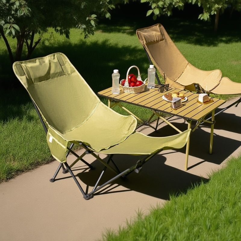 Кресло-луна с четырьмя регулир – обзор и цена Outdoor Camping Lounge Chairs