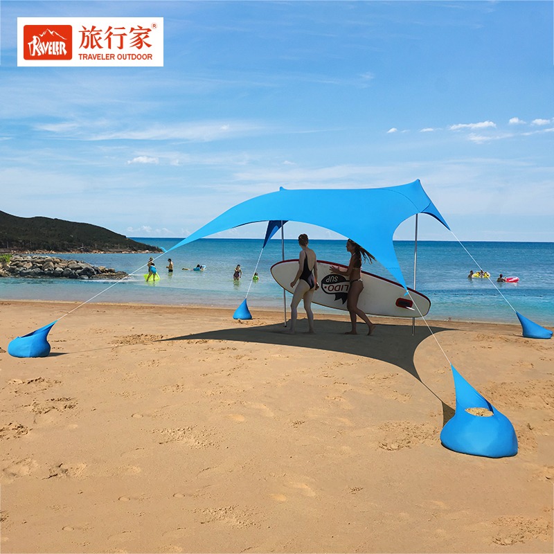 2024 навес из лайкры для пляжа – обзор и цена Outdoor Camping Canopy