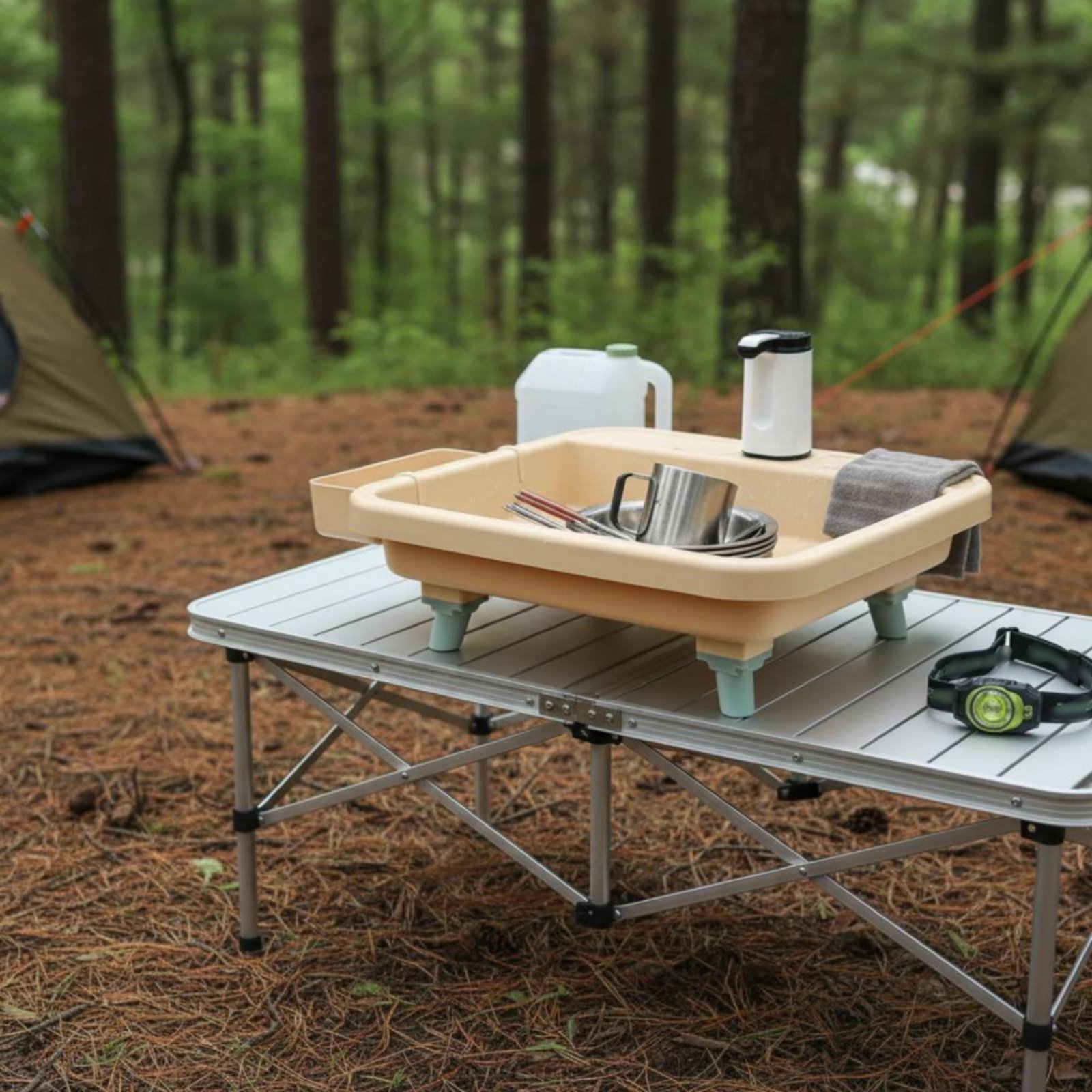 Портативная станция для мытья  – обзор и цена Outdoor Camping