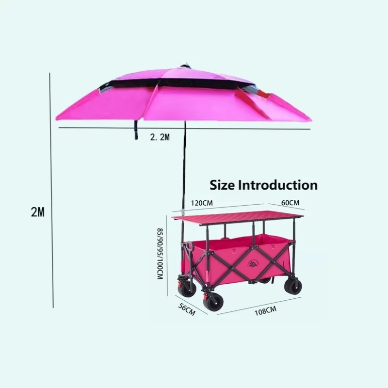 Складная тележка 420 л, высоко – обзор и цена Outdoor Camping Canopy